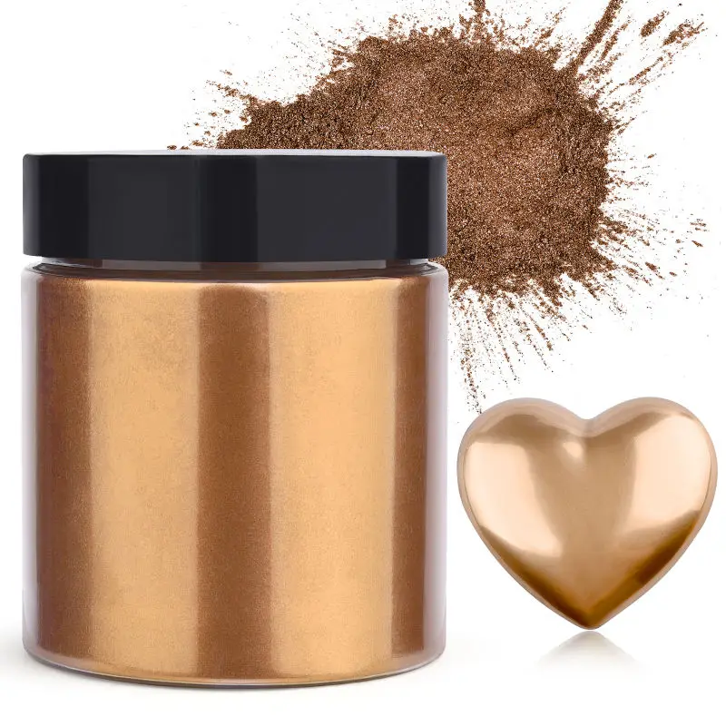 Glitter Powder Resin - 50g/Bottle Metallic Glitter Powder Gold Silver