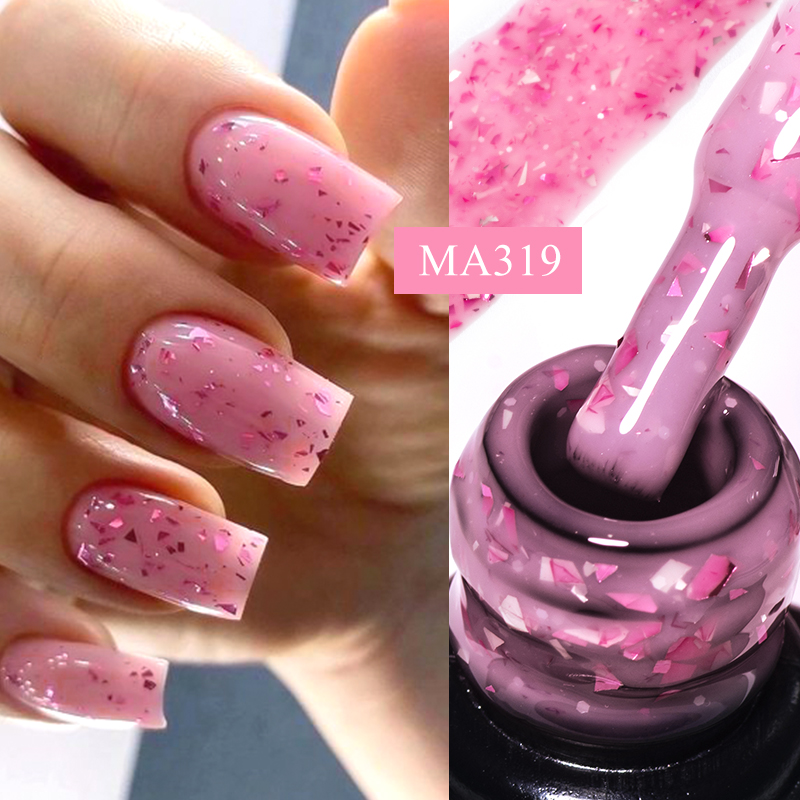 Glitter Powder Resin - MEET ACROSS 7ml Pink Glitter Rubber