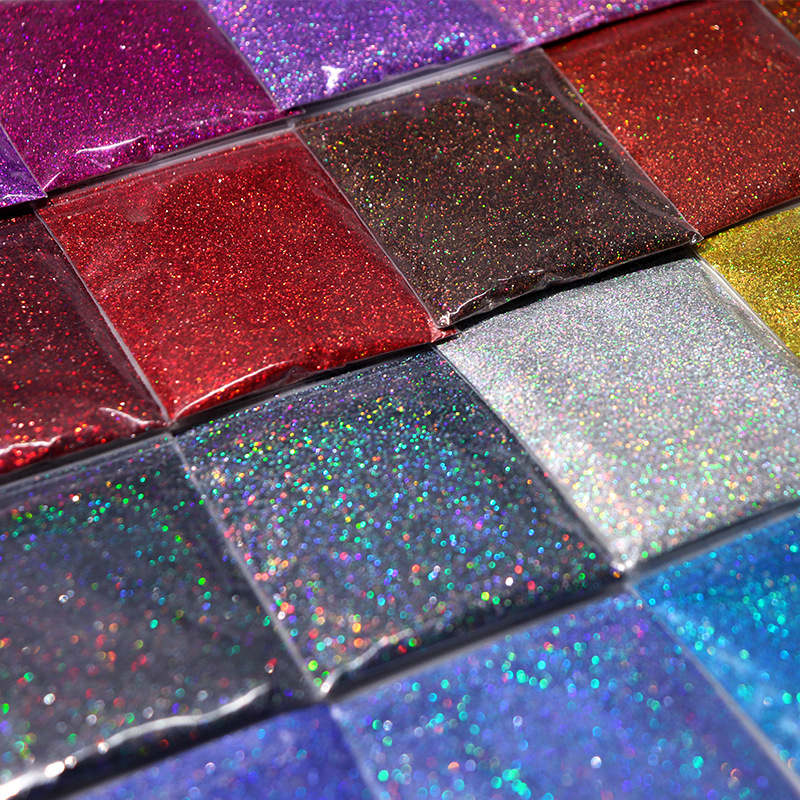 10g/Bag Holographic Fine Glitt - Glitter Powder Resin 评论和价格