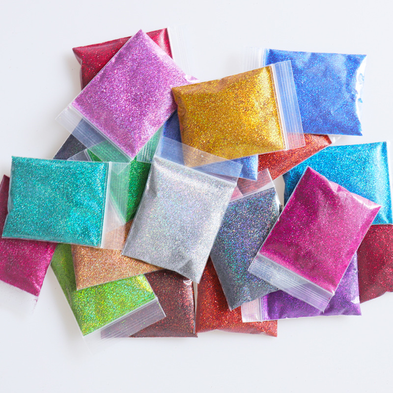 10g/Bag Holographic Fine Glitt - Glitter Powder Resin 评论和价格