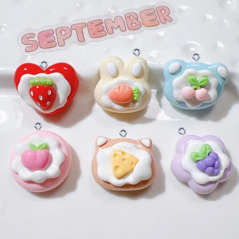 10Pcs Simulation Cute Fruit Ca - Resin Art Diy Kit 评论和价格