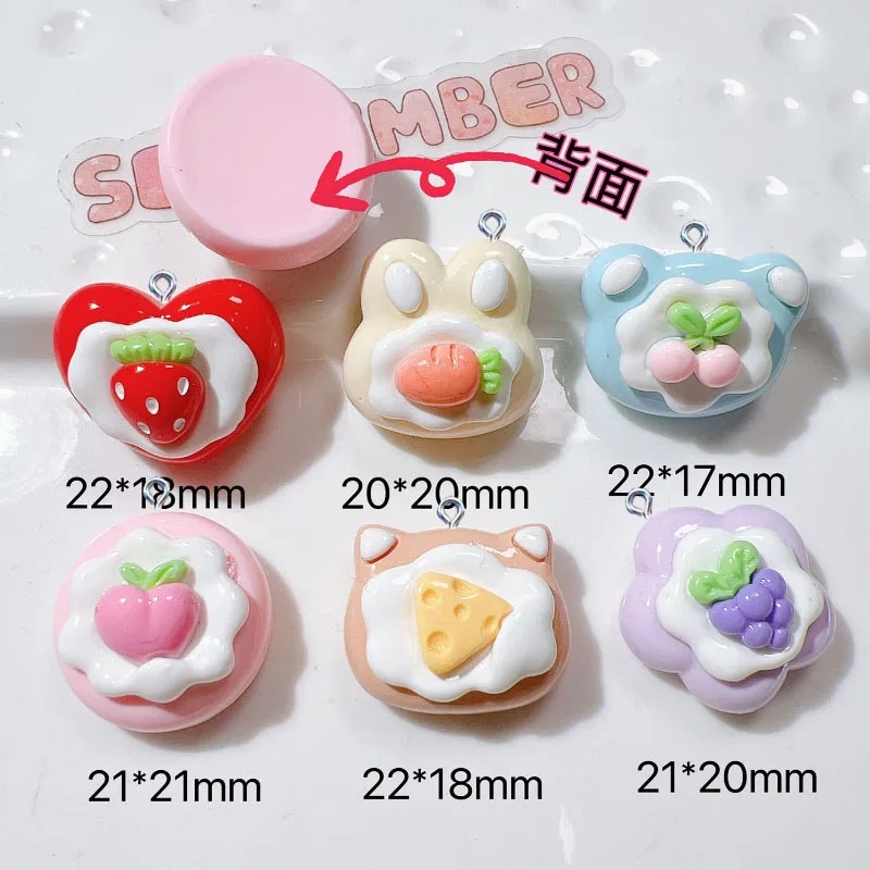 10Pcs Simulation Cute Fruit Ca - Resin Art Diy Kit 评论和价格