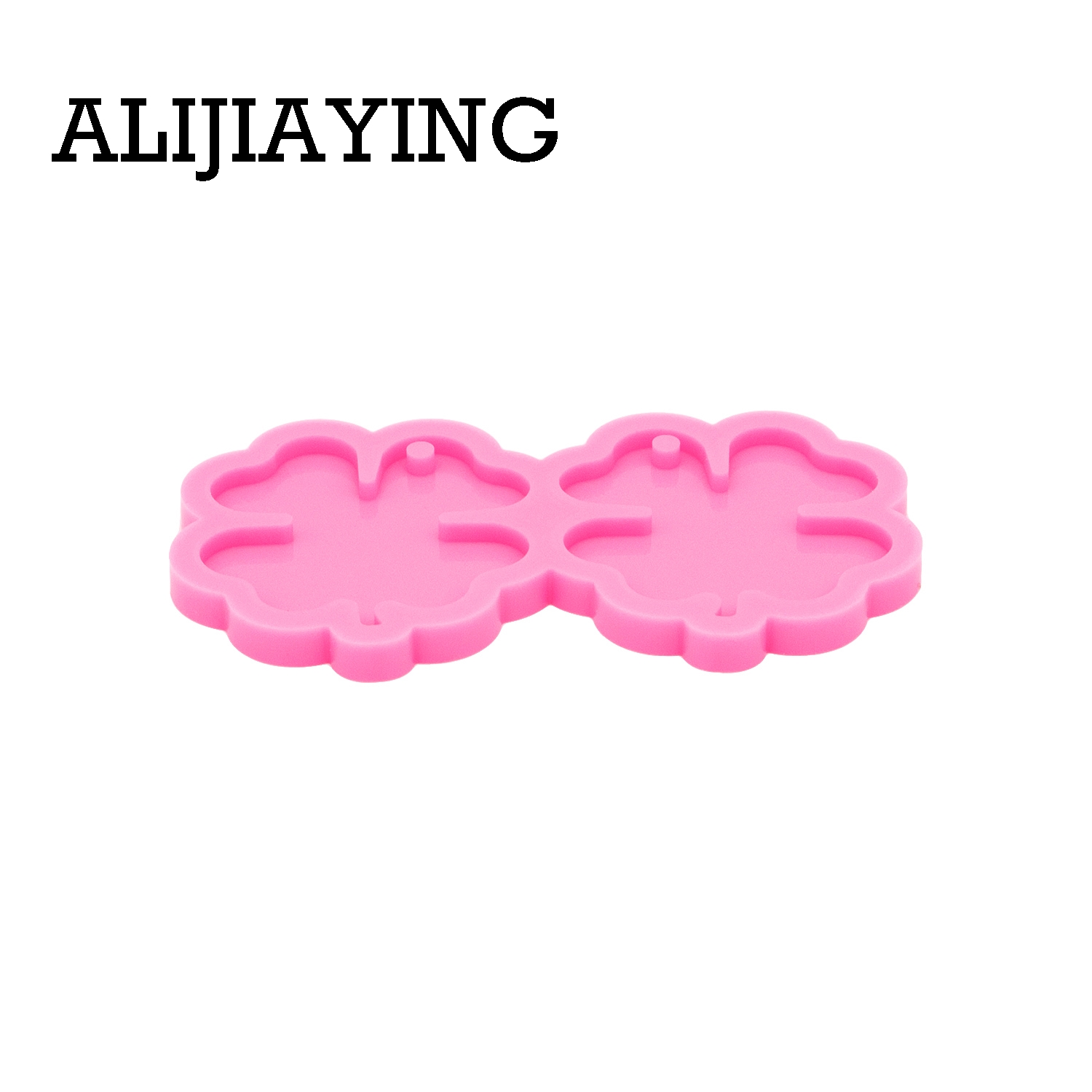 DY0549 Smooth Art Design Palm  - Resin Art Earrings Design 评论和价格