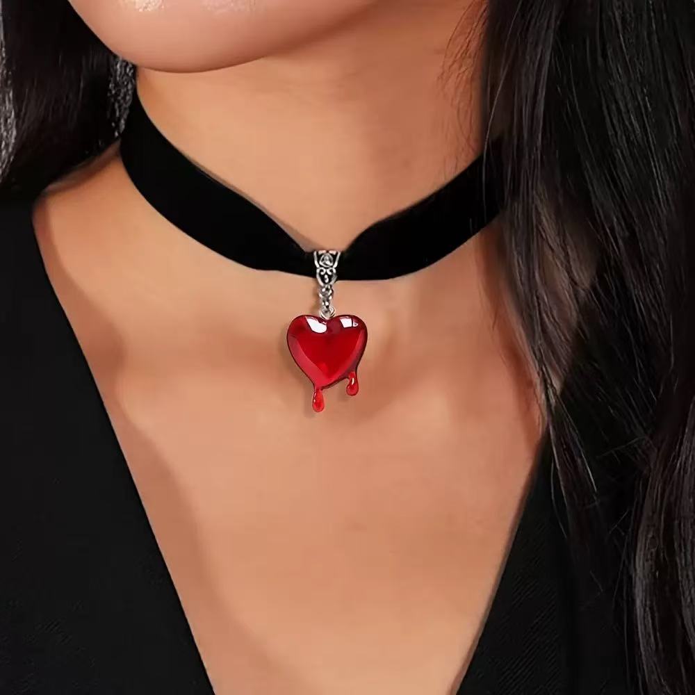 10pcs Drop Blood Heart-shaped  - Resin Art Diy Kit 评论和价格