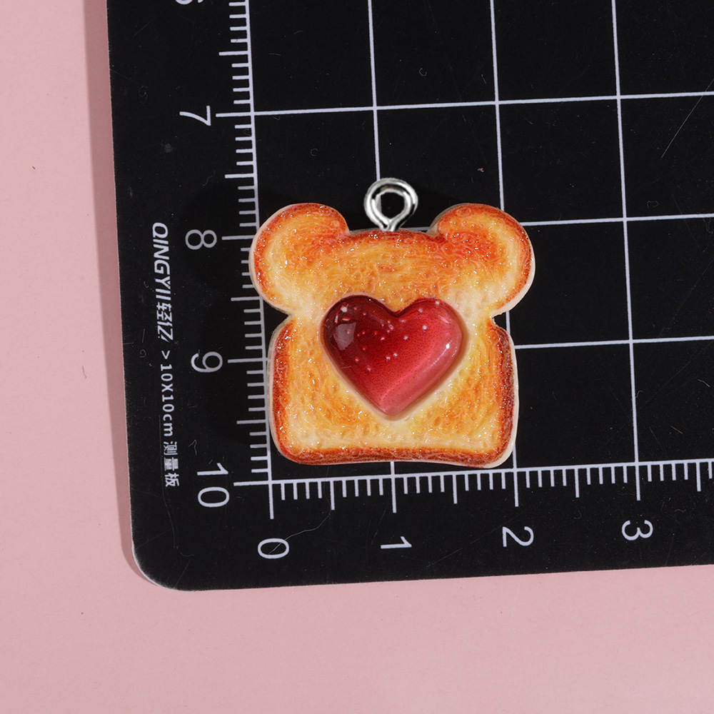 10pcs Heart Bear Cat Animal Sh - Resin Art Earrings 评论和价格