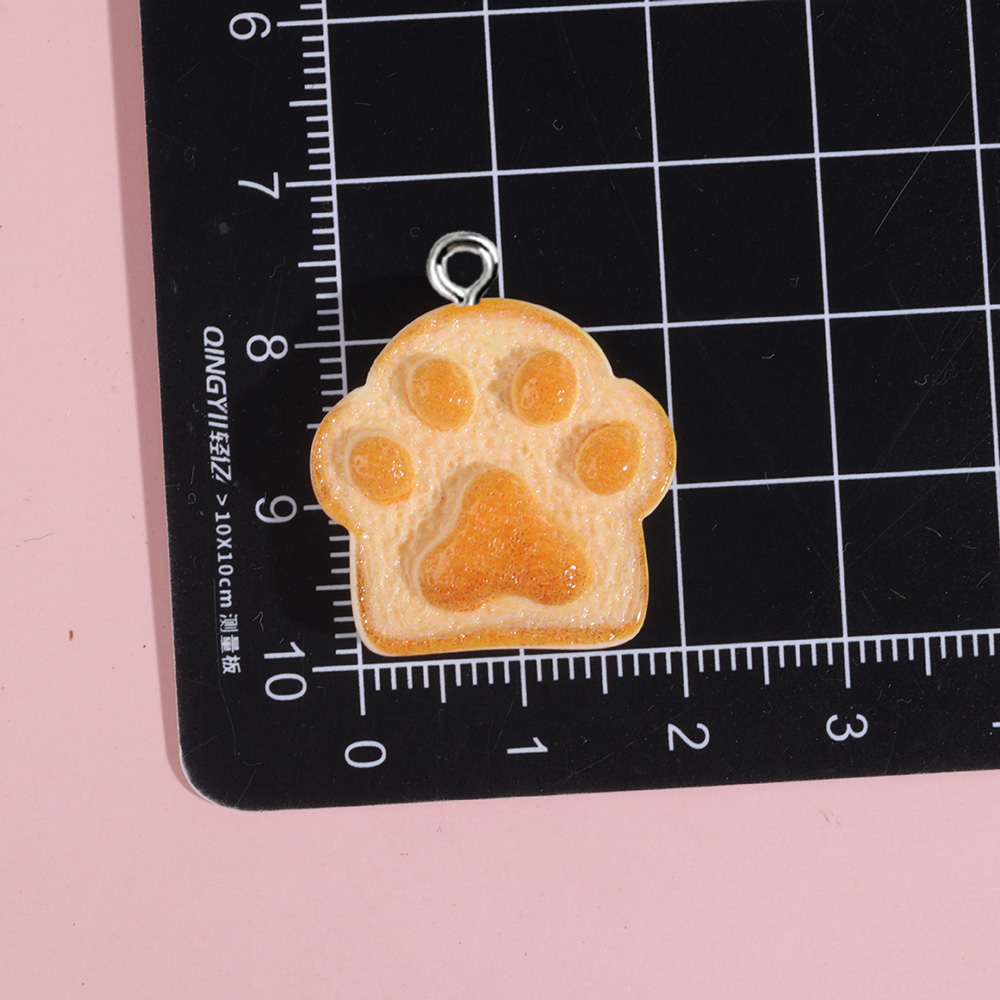 10pcs Heart Bear Cat Animal Sh - Resin Art Earrings 评论和价格