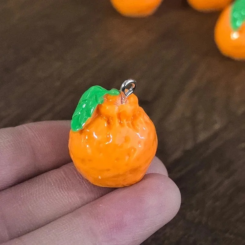 10Pcs 3D Simulation Dekopon Ma - Resin Art Earrings 评论和价格