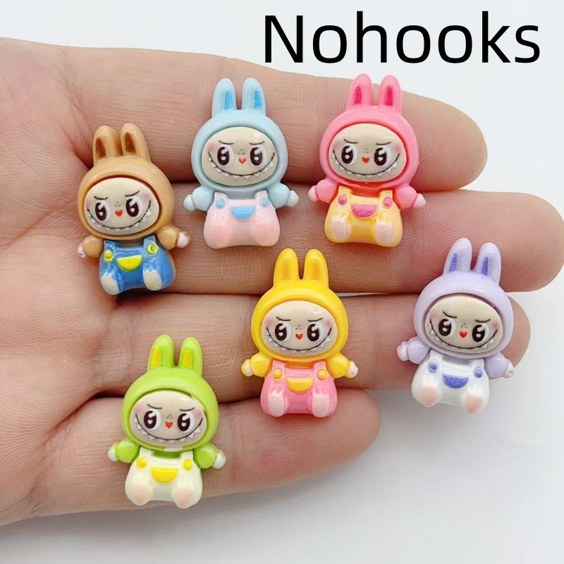 10Pcs Kawaii Rabbit Strawberry - Resin Art Earrings 评论和价格