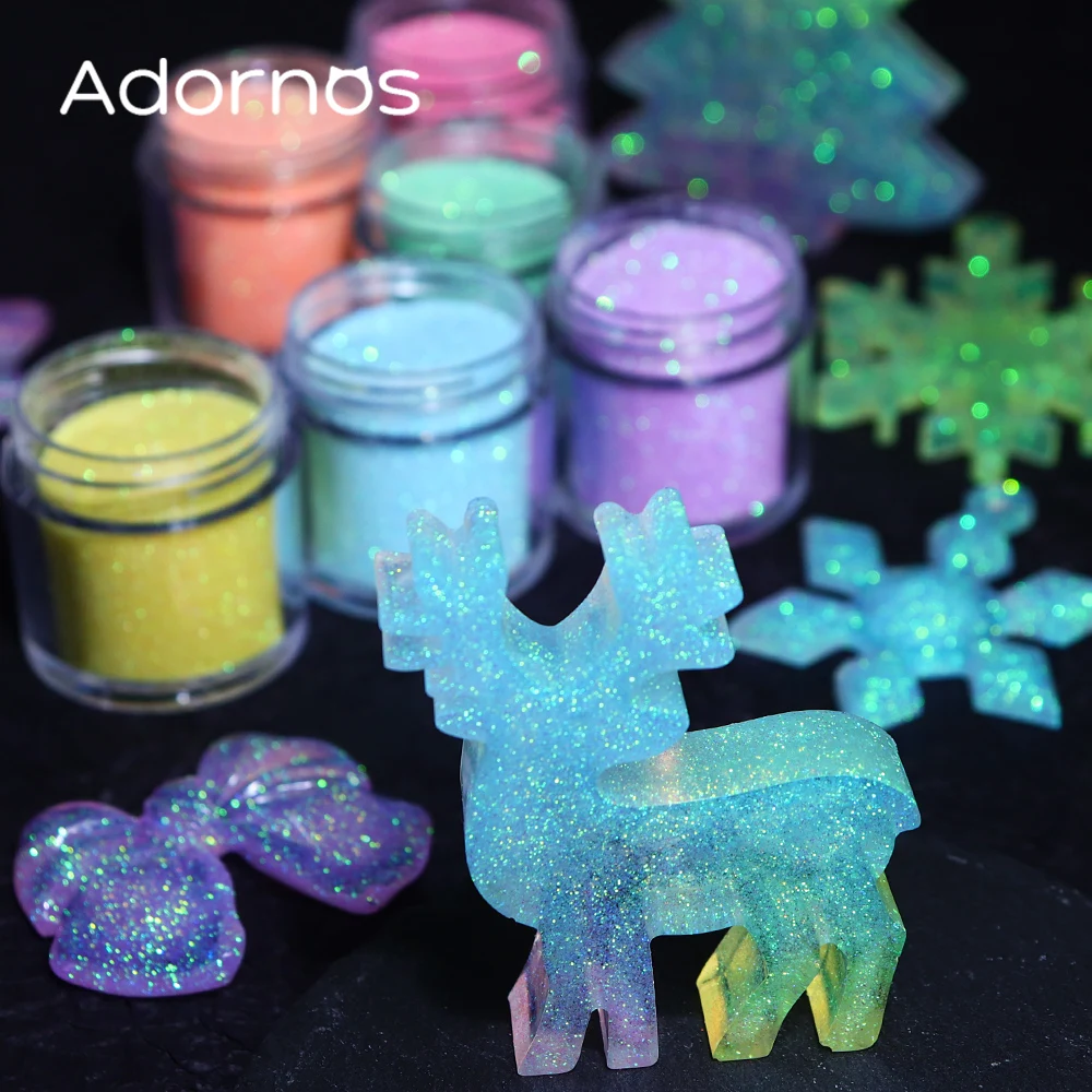 Iridescent Glitter Sugar Powde - Glitter Powder Resin 评论和价格