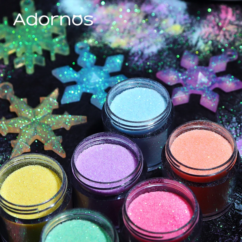 Iridescent Glitter Sugar Powde - Glitter Powder Resin 评论和价格