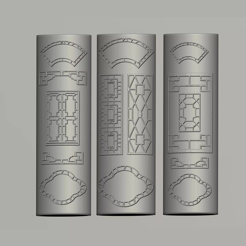 Vintage Chinese Window Tracery - Resin Art Templates Free 评论和价格