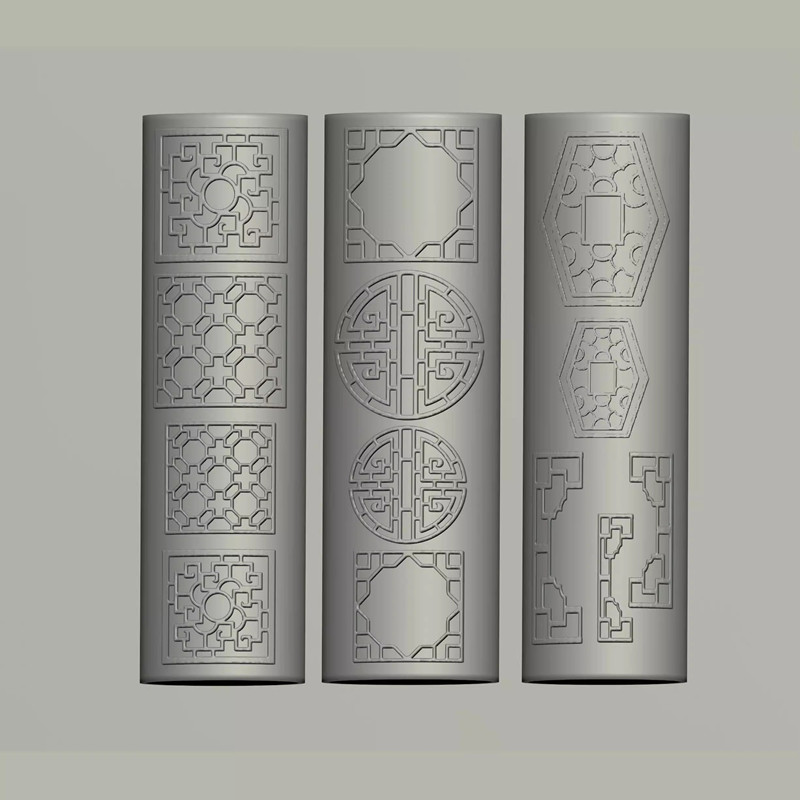 Vintage Chinese Window Tracery - Resin Art Templates Free 评论和价格