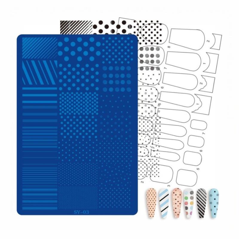 New Reusable Nail Art Transfer - Resin Art Templates Free 评论和价格