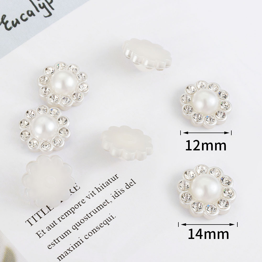 50pcs White Flat Imitation Pea - Resin Art Diy Kit 评论和价格