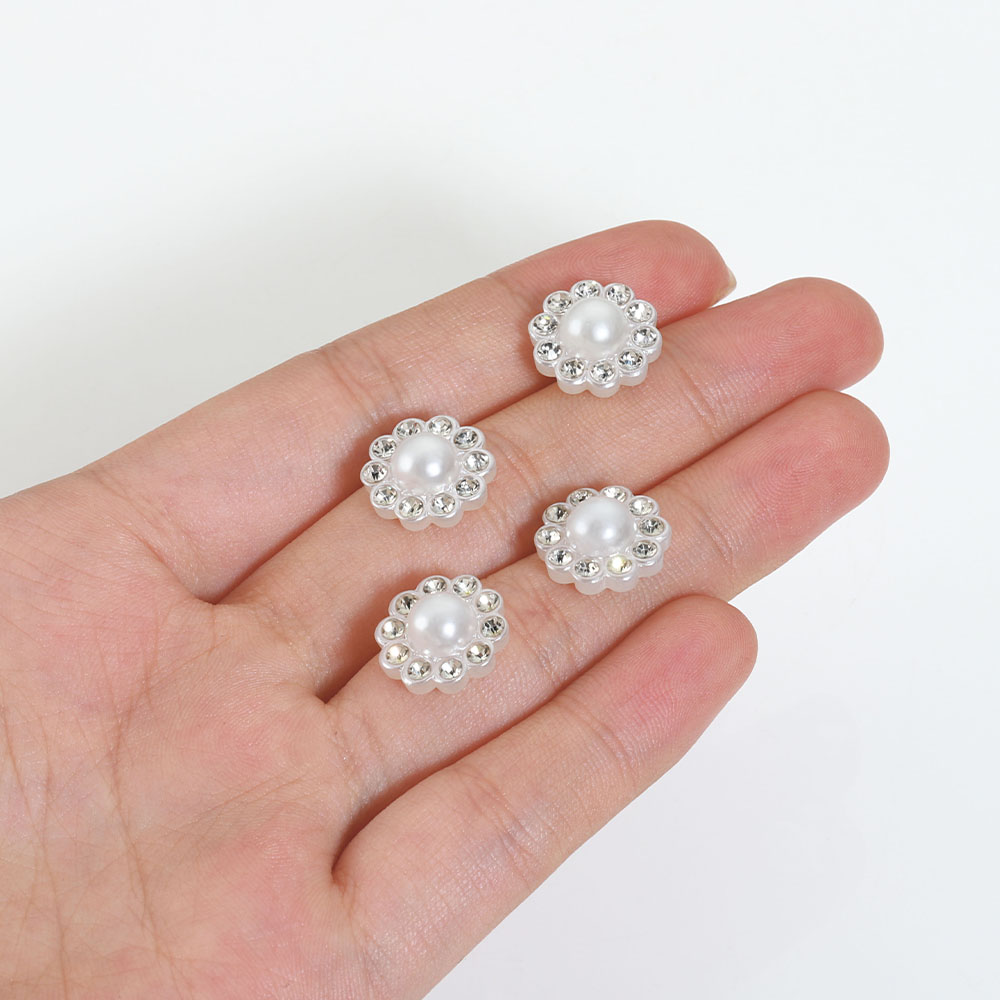 50pcs White Flat Imitation Pea - Resin Art Diy Kit 评论和价格