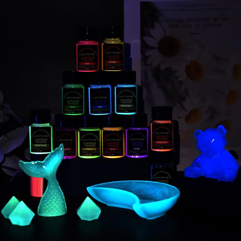 Luminous Powder Sets Epoxy Res - Glitter Powder Resin 评论和价格