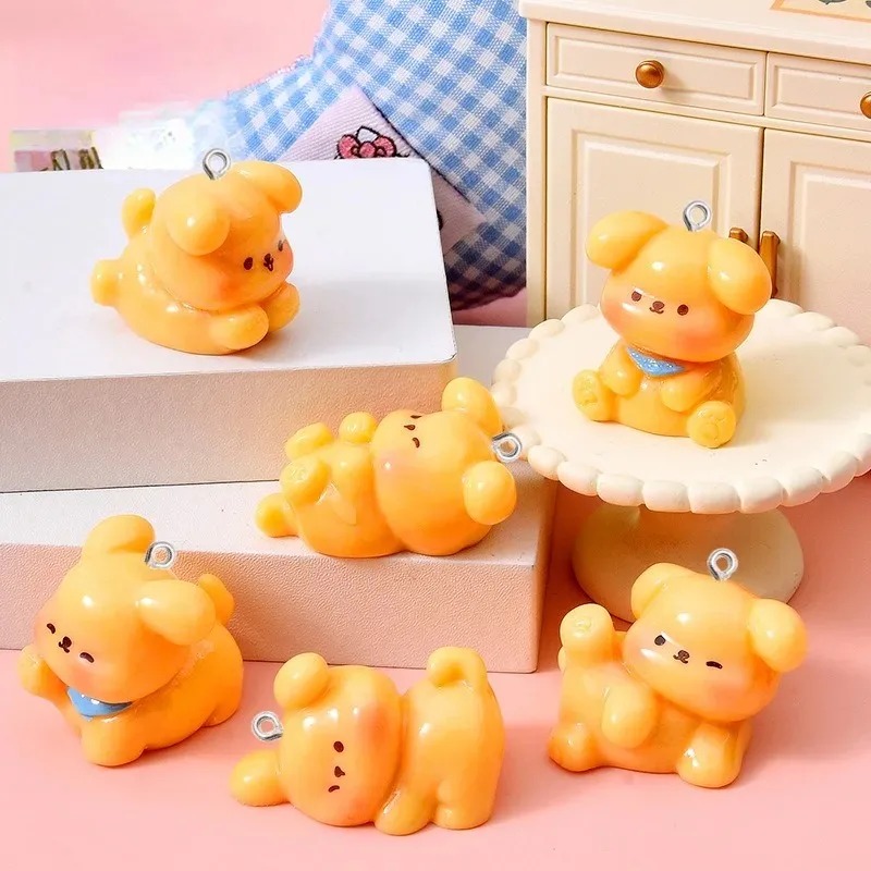 10Pcs Cute Cartoon Dog Acrylic - Resin Art Diy Kit 评论和价格