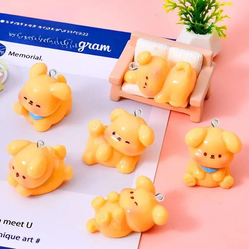 10Pcs Cute Cartoon Dog Acrylic - Resin Art Diy Kit 评论和价格