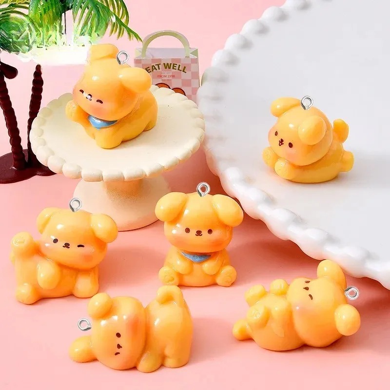 10Pcs Cute Cartoon Dog Acrylic - Resin Art Diy Kit 评论和价格