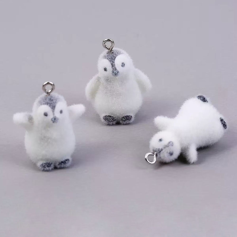 5pcs Flocking Small Penguin Re - Resin Art Diy Kit 评论和价格