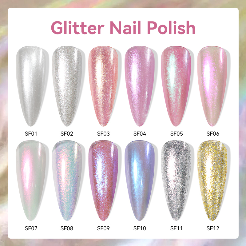 LILYCUTE 7ml 12 Colors Glitter - Glitter Powder Resin 评论和价格