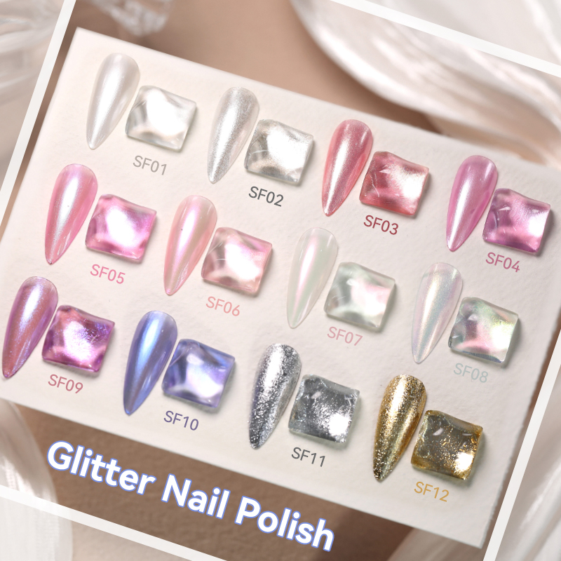 LILYCUTE 7ml 12 Colors Glitter - Glitter Powder Resin 评论和价格